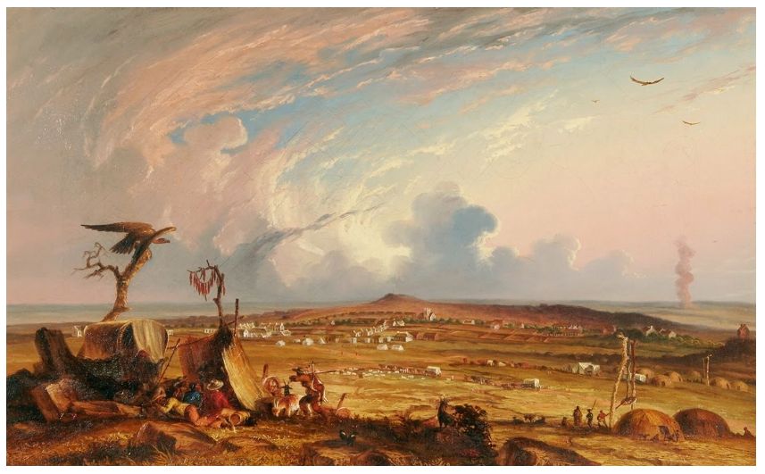 Bloemf Baines painting
